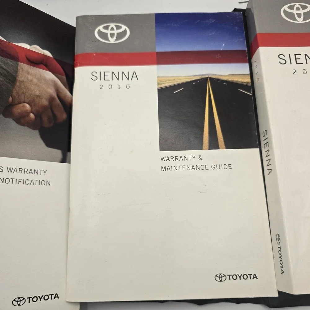2010 Toyota Sienna‎ Owners Manual With Case OEM Free Shipping